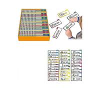 30 Read and Rhyme Flip Books & Sight Word Flash Cards - Word Family, ABC Vocabulary, Nursery Rhymes for Kindergarten Learning and Fun