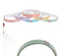 30 Rollos Cintas Adhesivas de Colores para Hacer Bolas | Rollos Creativos E Interesantes, Plástico, Uso Antiestrés y Calma, Mejora Coordinación Mano Ojo