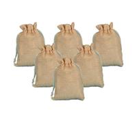 30 sacos de yute de 15 x 20 cm, con cordón, para rellenar, bolsas de tela, calendario de Adviento, bolsa de regalo, bolsa de yute, multicolor, para bodas y fiestas