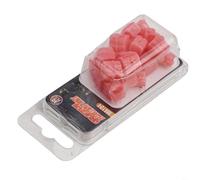 30 señuelos flotantes de silicona para pesca, cebos de goma para pesca de carpa, adecuados para diversas técnicas de pesca (rojo)