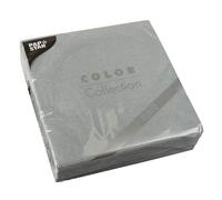 30 servilletas, 2 capas de pliegue Punto 1/4 de 38 cm x 38 cm, color gris, con microrelieve, recibirás 18 paquetes de 30 unidades (total 540 unidades)