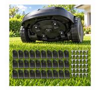 30 Sets Cuchillas de Repuesto para Cortacésped para Gardena R80Li 2013-2018 | orificio acero inoxidable resistente, agujero central 5 mm, corte preciso y uniforme, incluye tornillos