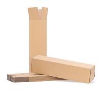 30 shipping tubes angular 475 x 110 x 110 mm shipping roll shipping tube || save postage - NOW WITHOUT BULKING COVER || cartón plegable shipping carton