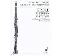 30 Studies: "relating to the Technique of the Tongue". clarinet.