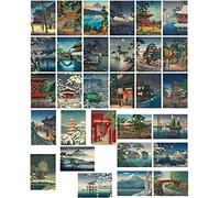 30 Tarjetas Postales Vintage, Postales De Edificios Antiguos, Postales Vintage, Postales Retro, (Edificios Antiguos)