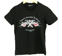 30 Thirty Seconds to Mars Yes This is a Cult Bravado t Tshirts Camisetas y Tops Damen Kurzarm(Medium)