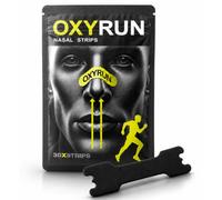 30 Tiras Nasales Oxyrun Onyx - Tira Nasal - Dilatador Nasal - Nasal Strips