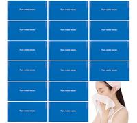 30 toallitas húmedas desechables de lujo envueltas individualmente para viajes de agua pura; toallitas hipoalergénicas para manos y cara para pieles sensibles, toallitas de maquillaje multiusos para