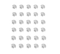 30 topes universales de repuesto para asiento de inodoro, parachoques de asiento de inodoro, cojines de tapa de inodoro de cierre suave, almohadilla de goma de repuesto para familias, hoteles