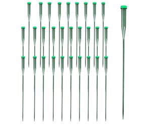 30 tubos de flores de silicona - tubos alargados para orquídeas con varilla, preservación de agua de flores, tubo de fertilizante Phalaenopsis para flores frescas