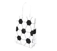 30 Uds. Bolsas de regalo fútbol con lazos giratorios, celofán, recuerdos fiesta, suministros cumpleaños para Fiestas(Color5)