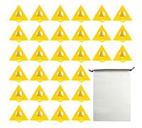 30 Uds. De Soportes Para Pintura Y 1 Bolsa De Almacenamiento, Soporte Cónico, Soporte De Plástico, Accesorios Para Aplicación De Pintura, Accesorios Para Manualidades Diy