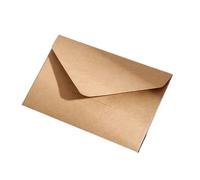 30 Uds. Sobre Simple Retro Kraft envoltura de alambre grueso manual organizador facturas bolsas sobres carta amor literario Para Invitaciones(Khaki)