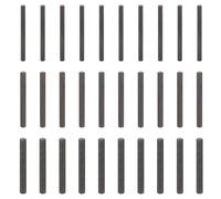 30 Uds Tapones ranurados de madera dura 8/10 / 12mm pasadores de madera para manualidades varillas herrajes para muebles pasadores herramienta para trabajar la madera