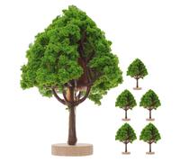 30 Unidades Árboles De Calle En Miniatura Plástico