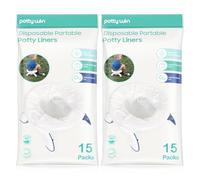 [30 unidades] Bolsas desechables para orinal compatibles con OXO Tot 2 en 1 Go Potty, bolsas de recambio para niños pequeños, bolsas universales para orinal que se adaptan a la mayoría de sillas de