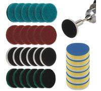30 unidades de cepillo de limpieza para Bosch, 65 mm, almohadillas para cepillo de limpieza universal, almohadillas de limpieza para cepillo de limpieza de alto rendimiento, 5 tipos de cepillo de alto