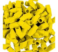 30 unidades de lápices coloridos gomas de borrar en 7 colores para profesores y estudiantes, ideal para ejercicios de escritura y tareas, borrador ergonómico con diseño colorido