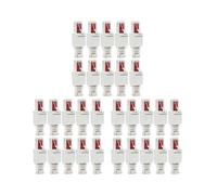30 UNIDS Herramienta de Enchufe de Red Libre RJ45 CAT6 LAN UTP Cable Plug Sin Herramientas de Instalación CAT5 CAT7 Cable Patch Herramienta de Cable