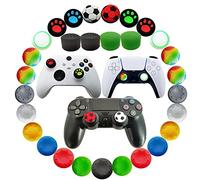 30 unids Joystick Grip para Ps5 Ps4 Controller, silicona pulgar Grips Caps Cover Stick analógico para Playstation 5, Playstation 4 Controller, Xbox 360, Xbox One Controller