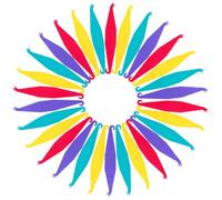 30 unids multicolores bandas de goma elásticas dentales para aparatos ortopédicos desechables plástico ortodónticos colocadores elásticos