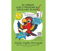 30 verbos em inglês com o pronome ele: Audiolivro bilíngue