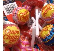 Chupa Chups Original, Caramelo con Palo de Sabores Variados, Display de 50 unidades de 12 gr. (Total 600 gr.)