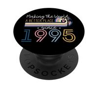 30 Year Old Woman Making The World Better Place Since 1995 PopSockets PopGrip Adhesivo