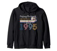 30 Year Old Woman Making The World Better Place Since 1995 Sudadera con Capucha