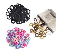 300 anillos para el pelo de bebé, multicolores, bandas de algodón para el pelo, accesorios para el pelo de niños, adecuados para niñas y niños pequeños