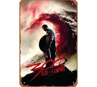 300 - Cartel de metal con texto en inglés "Rise of an Empire (20,3 x 30,5 cm), diseño retro vintage
