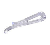 300 clips de camisa en forma de U de 38 mm, clip de cocodrilo de plástico transparente, clip de fijación de camisa, clip de embalaje en forma de U, pinzas de ropa para corbatas, calcetines,