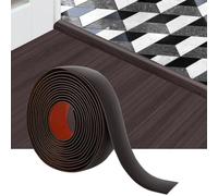 300 cm x 4 cm Tira de transición para suelos,Tira divisoria para suelos adhesiva,Tira de transición para suelos de vinilo autoadhesiva,Tira divisoria plana para suelos para unir huecos en el suelo