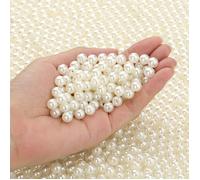 300 cuentas de 8 mm para hacer joyas, cuentas de plástico para pulseras, cuentas y surtidos de cuentas con agujero , cuentas redondas para colgantes de pulseras