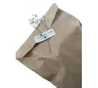 300 Etiquetas adhesivas plateadas Deseo que te guste, tamaño 5 x 2 cm, perfectas para presentar regalos