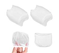 300 filtros de desagüe, filtro de fregadero, filtro de fregadero de cocina, bolsa de filtro de malla, filtro fácil de usar, filtro de filtro (transparente)