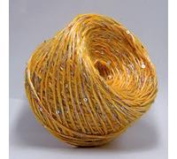 300 g/lote hilo de lentejuelas mezcla de lana hilo de seda for tejer ganchillo tejido a mano y ganchillo línea de lentejuelas infantiles(Color 20)