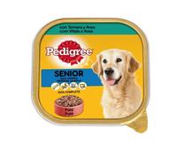 300 g Pedigree Ternera y Aves Tarrina en Paté para Perros Senior