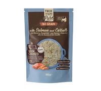 300 g True Origins Pure Gently Coocked Salmón y Zanahorias sobre para perros