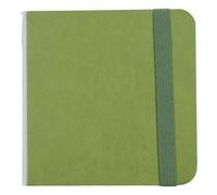300 Gsm Watercolor Travel Journal, 3.9x3.9in Watercolor Journal Portable Sketchbook with 30 Sheets for Art Painting, Drawing (Green)