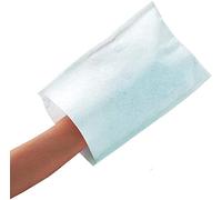 300 Guantes de Baño Desechables Ultra Suaves - No Tejidos Acolchados - Cuidado Médico e Higiene - Blanco - Le Pro del Médico