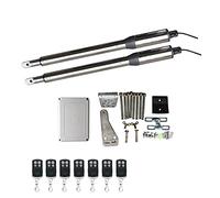 300 kg ARM automático DUAL SWING GATE GATE ABREABER OPERADOR DRUCTOR DE PUERTA DE STORDO DE LA PUERTA ABRAÑO for EL CONTROL DE ACCESO SEGURIDAD DE HOGAR(7 remotes)