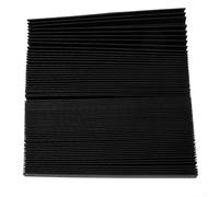 300 mm, cubierta protectora de máquina CNC para fresadoras, protector de fuelle de acordeón flexible con resistencia al aceite/agua/polvo, longitud elástica de 1,5 m, tela negra de tres pruebas