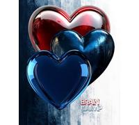 300 Pages, Love in Blue BRAIN DUMP JOURNAL , Journaling Notebooks, Lined Journal Notebook