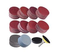 300 pcs Abrasive Disc 50mm Sanding Discs Grit 80 100180 240 600 800 1000 1200 2000 3000 for Dremel Grinding,-
