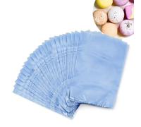 300 Pcs Bolsas Retráctiles (10 x 15cm) Bolsas Termoretráctiles de PVC Transparente, Bolsa de Película Retráctil para Jabón Hecho a Mano, Bombas de Baño y Manualidades DIY