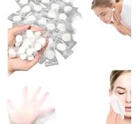 300 PCS Compressed Towel, Instant Wet Towels on The Go, Tablets Portable Washcloth Reusable, Camping Wet Compressed Hand Towel for Travel Camping Home Grooming (300 Pcs)
