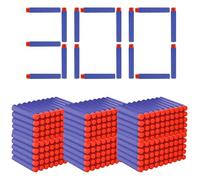 300 Pcs Dardos para Nerf, Munición de Espuma de Flechas de Repuesto para Nerf Elite 2.0 Lanzadores, Accesorios para Blaster, Regalo de Fiesta