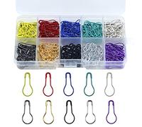 300 Pcs Imperdibles de Bulbo,Imperdible de Calabaza para artesanía,Pines Imperdibles de Metal,Pasadores de Bulbo para Artesanía de Bricolaje y Ropa