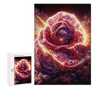 300 PCS Puzzle para adultos Eléctrico Rose Symphony Puzzle para Adultos Juguete Antiestrés Análisis Y Lógica Desafiante para Resolver, 300 PCS